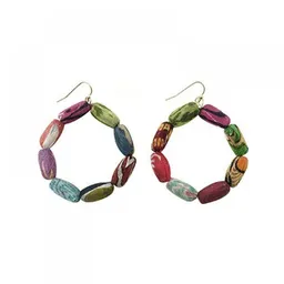 Worldfinds Worldfinds Kantha Ohrringe Kai Hoops – Produktbild 1 von 1