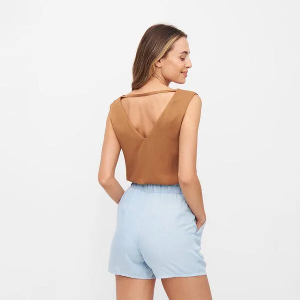 WiDDA berlin WiDDA berlin Bluse NENA in Curry senfgelb – Produktbild 2 von 3