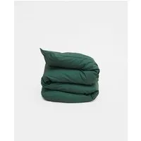 erlich textil erlich textil Finn Bettdeckenbezug aus weicher Bio-Baumwolle, made in Europe, Waldgrün, – Produktbild 1 von 3