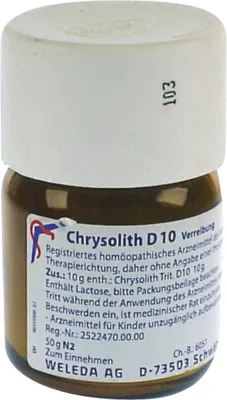 Weleda WELEDA CHRYSOLITH D 10 Trituration 50 g Trituration – Produktbild 1 von 1