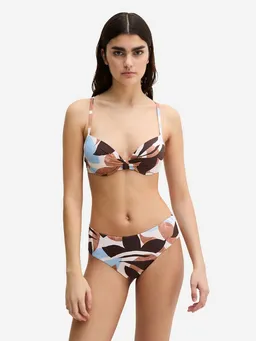 Marc O'Polo Marc O'Polo Bügel-Bikini-Top Breezy Leaf, Bikini Top mit Bügel, Stützendes Bikini‑Top, Unterwire Bikini – Produktbild 1 von 1