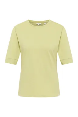 Tranquillo Jerseyshirt Lottee aus Bio-Baumwolle - fennel green / XS – Produktbild 1 von 1