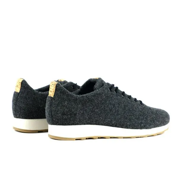 SORBAS SORBAS '45 Sneaker aus recycelter Merinowolle, Darkgrey (grau), – Produktbild 4 von 4
