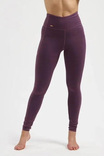 Urban Goddess Urban Goddess Tara Pocket Yoga Leggings, Berry (lila), – Produktbild 1 von 4