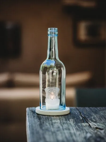MaBe MaBe Der MOPS Upcycling aus der leeren Flasche, Hellblau, – Produktbild 3 von 4