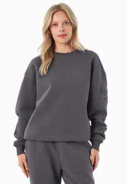ORGANICATION ORGANICATION Herren vegan Sweatshirt Saylorr Schatten Grau – Produktbild 1 von 1