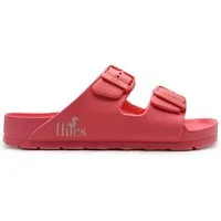 thies Vegane Ecofoam Sandale von thies ® aus recyceltem EVA, Bubble gum, – Produktbild 1 von 1