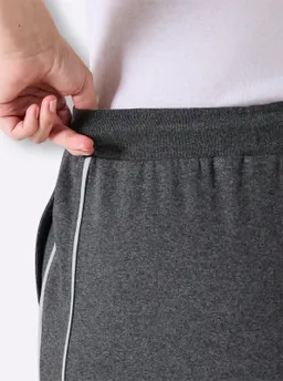 feel good Hose kurz anthrazit-meliert-weiß – Produktbild 1 von 1