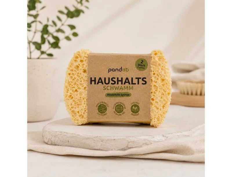 pandoo pandoo Reinigungsbürste Haushaltsschwamm, 2 Stück, (2-tlg) – Produktbild 5 von 5