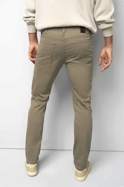 M 5 BY MEYER M 5 BY MEYER Five Pocket aus High Performance Satin, Weiß (stein), – Produktbild 4 von 5