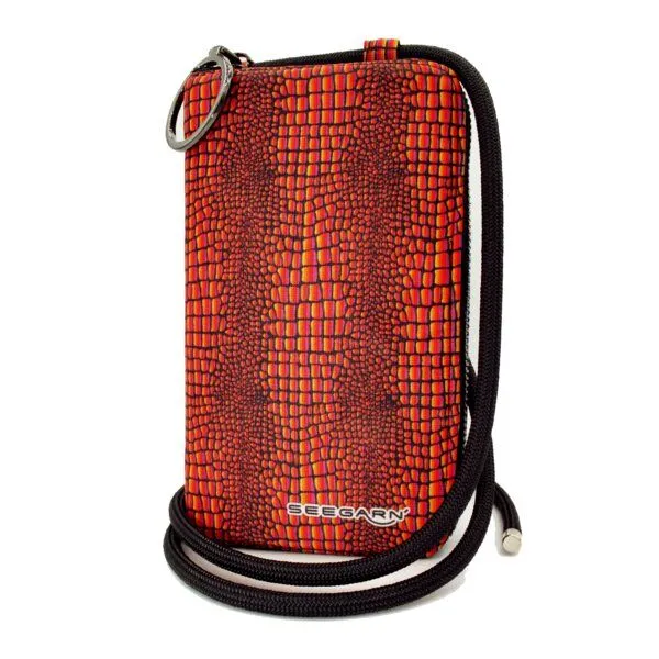 Seegarn Seegarn-Täschle / 2in1 Handy-Tasche und Geldbeutel (MB05), K3 - kordel schwarz, – Produktbild 2 von 5