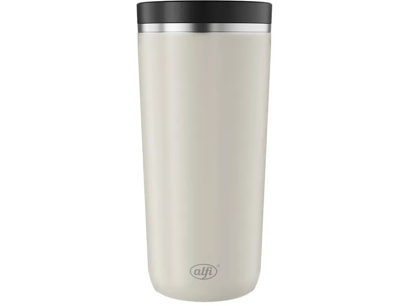Thermos alfi Isolier-Trinkbecher "ISO Coffee Mug Pro", linen beige, 0,38 l – Produktbild 1 von 2