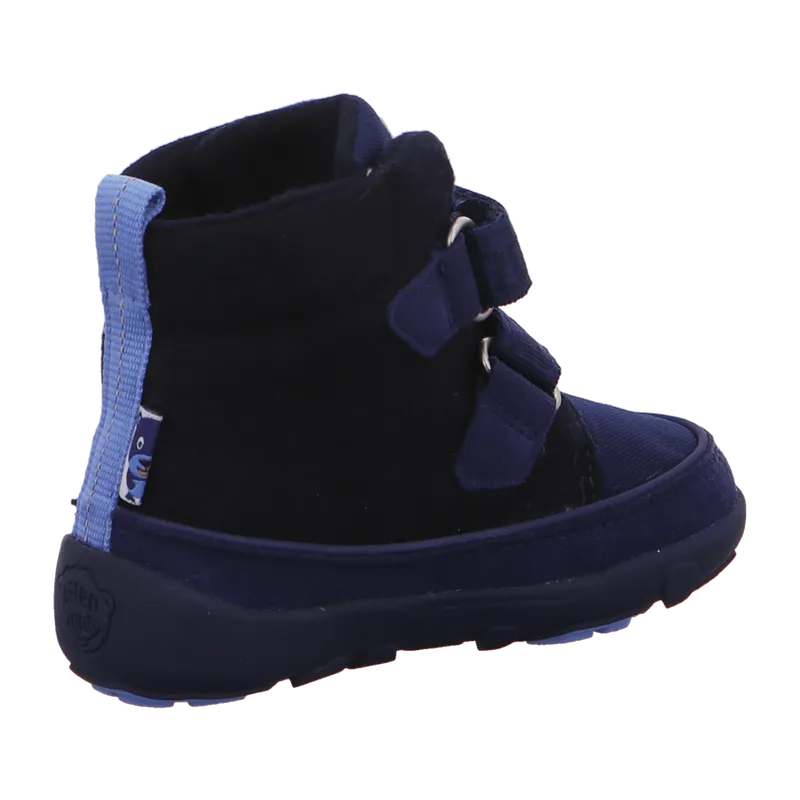Affenzahn Affenzahn Comfy Walk Mid Bär für Kinder, blau, Größe 21 EU, Blau, – Produktbild 5 von 7