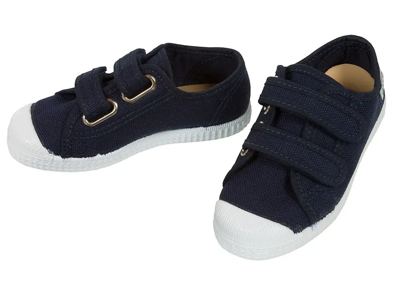 Natural World Natural World Kinder Schuhe Sneaker mit Klettverschluss, Blau, – Produktbild 1 von 1