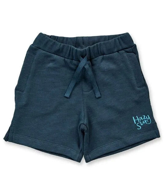 Sense Organics & friends in cooperation with GARY MASH Sense Organics & friends in cooperation with GARY MASH Kinder Shorts aus Biobaumwolle, Petrol, – Produktbild 1 von 3