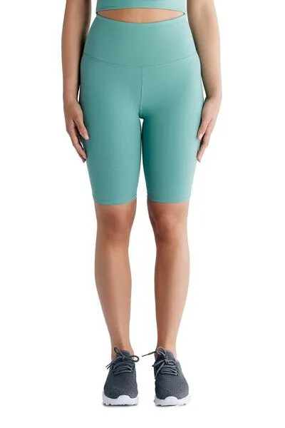True North True North Damen Fit Shorts aus Bio-Baumwolle T1331, Malachite green, – Produktbild 2 von 3
