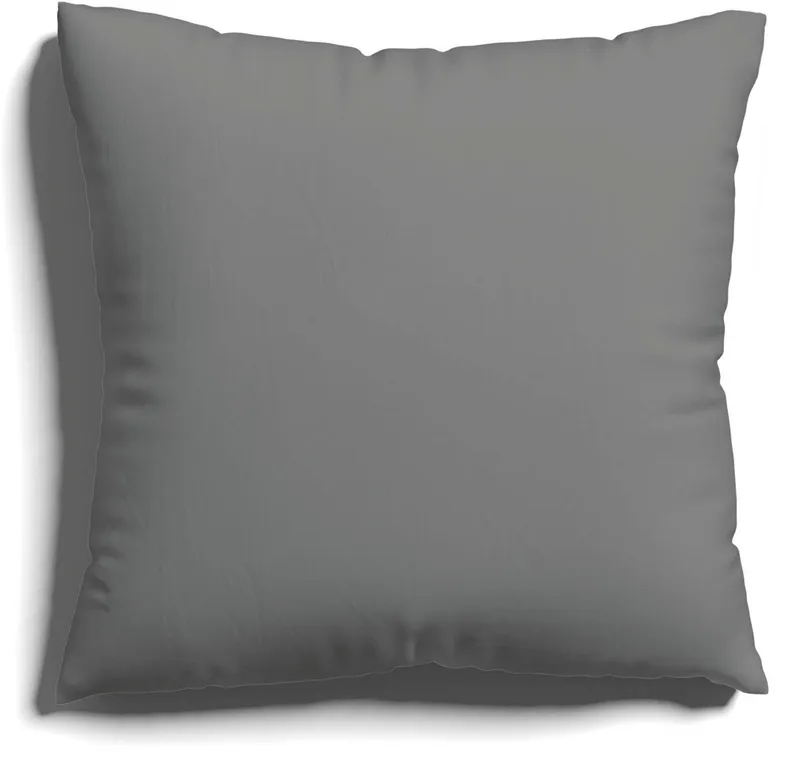 Schlafgut Schlafgut Kissenbezug EASY JERSEY Kissenhülle 100% Baumwolle, weicher Edel-Jersey, bügelfrei, (1 Stück), mit farblich angepasstem Reißverschluss, pflegeleicht, formstabil, Grau, – Produktbild 1 von 5