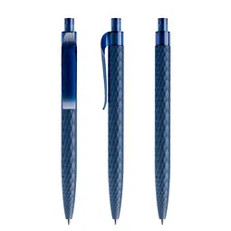prodir prodir® Druckkugelschreiber QS01 PMT Push, blaue Mine, dunkelblau – Produktbild 1 von 1