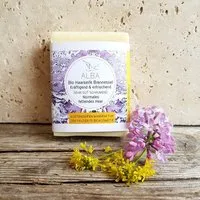 Küstenseifen Manufaktur Küstenseifen Manufaktur Bio-Haarseife Alba - Brennessel / Minze für fettiges Haar - Biokosmetik – Produktbild 1 von 1