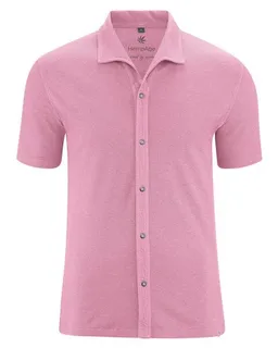 HempAge HempAge Jersey Pique Hemd Hanf/Biobaumwolle – Produktbild 1 von 1