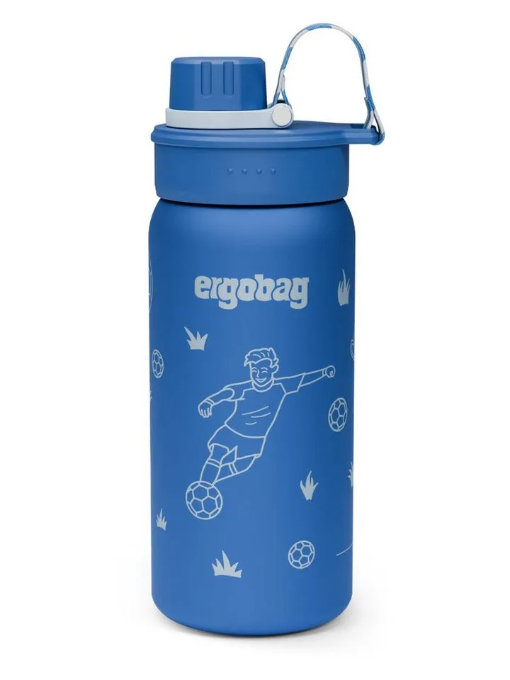 Ergobag Ergobag Trinkflasche ergobag Edelstahl Trinkflasche Fußball – Produktbild 4 von 8