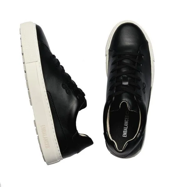 Enbalanced Enbalanced 601595 Damen Sneaker Eternity aus Apple Skin, Black, – Produktbild 3 von 4