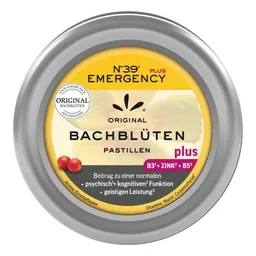 N°39 N°39 Bachblüten Nummer 39 Notfall Pastillen Plus – Produktbild 1 von 1