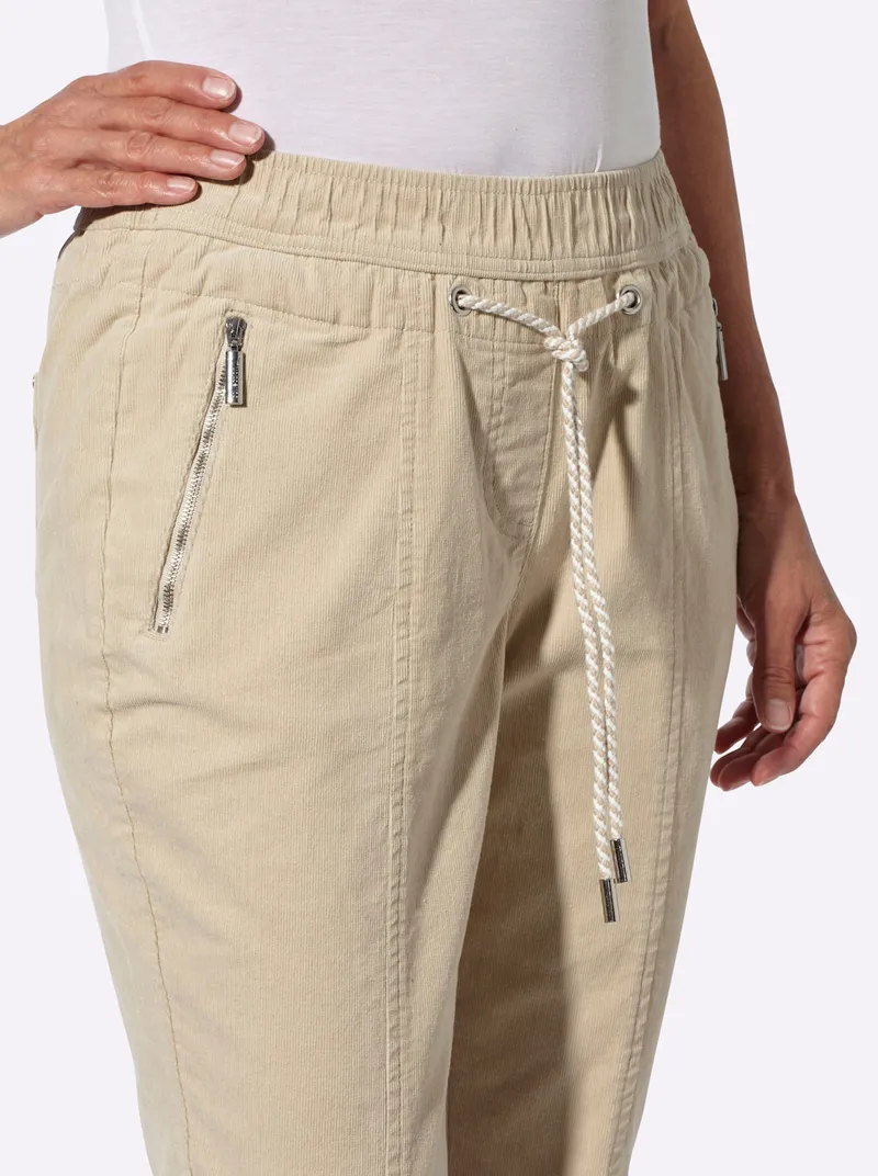 Witt Cordhose, Sand, – Produktbild 2 von 2