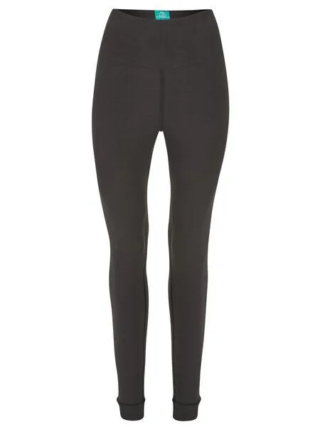 nice to meet me nice to meet me Essential Leggings Cotton – High-Waist-Leggings aus Bio-Baumwolle, Space black, – Produktbild 1 von 3