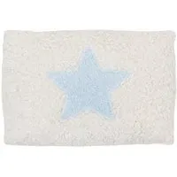 Efie Efie Kissen blauer Stern, kbA (organic), Made in Germany – Produktbild 1 von 1