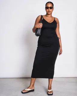 JAN N JUNE JAN N JUNE Midi Kleid MELVAIG – Produktbild 1 von 1