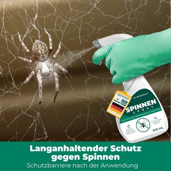Silberkraft Silberkraft Spinnenspray 500 ml inkl. E-Book – Produktbild 4 von 4