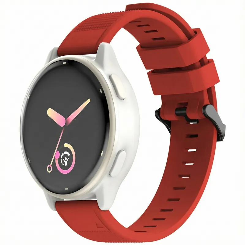 imoshion imoshion QuickFit® Silikonarmband - Garmin 22 mm Anschluss, Rot, – Produktbild 1 von 1