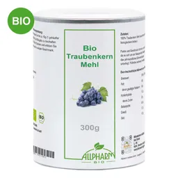 ALLPHARM Bio Traubenkern Mehl Allpharm Premium – Produktbild 1 von 1