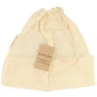 fesch fair fesch & fair 12er Pack Einkaufsnetz Bio-Baumwolle & Vegan – Produktbild 1 von 1