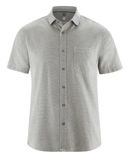 HempAge Hempage Herren vegan Kurzarm Shirt In Melange – Produktbild 1 von 1