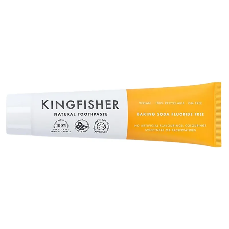 Kingfisher Kingfisher Soda Zahnpasta mit Natron und Minze - Frei von Flouriden – Produktbild 1 von 1