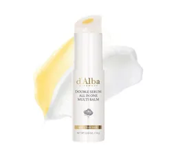 d'Alba Tagescreme White Truffle Double Serum AIO Multi Balm 10 g – veganer K-Beauty Balsamstick mit Ceramid, Vitamin C und White Truffle für Gesicht, Lippen sowie trockene Körperpartien mit gepflegtem Glow – Produktbild 1 von 1