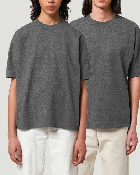 YTWOO YTWOO Recyceltes Oversize T-Shirt aus Bio Baumwolle, Schwarz, – Produktbild 1 von 3