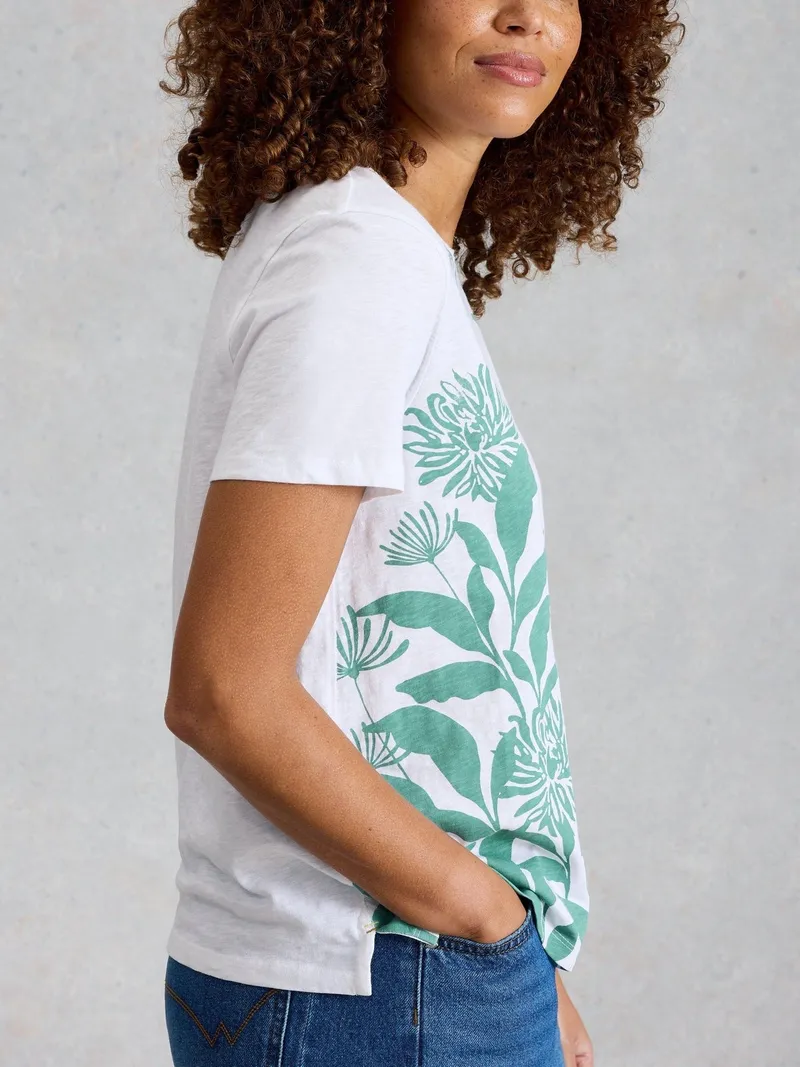 White Stuff T-Shirt Abbie - 44, Weiß multi, – Produktbild 3 von 4