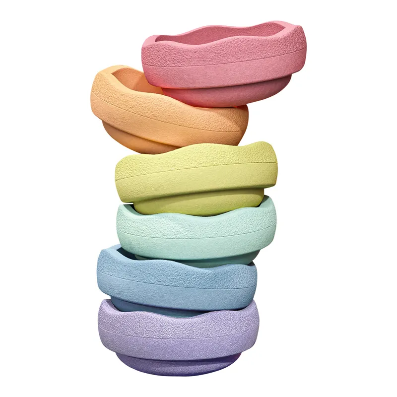 Stapelstein® Stapelstein® Original rainbow pastel Ø 27,5cm, H: 12cm – Produktbild 5 von 8