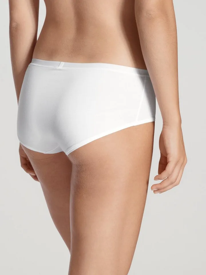 CALIDA CALIDA Panty Natural Comfort mit low-cut Schnitt, Weiß, – Produktbild 4 von 5