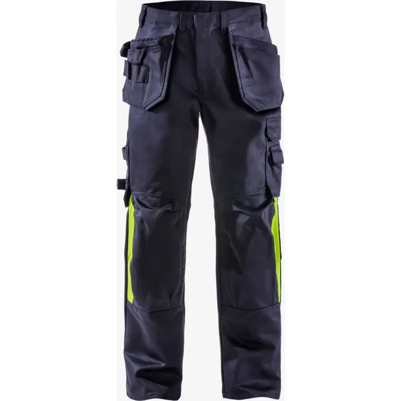 Fristads Arbeitshose Fristads 2030 FLAM, Blau, – Produktbild 2 von 2