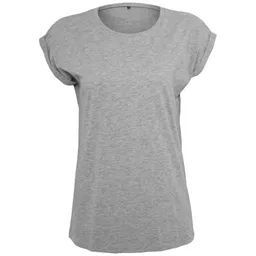 Build Your Brand Build Your Brand Build your Brand Damen T-Shirt 56.0021 Gr. XL heather grey – Produktbild 1 von 1