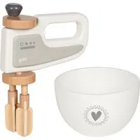 Goki goki Kinder Handmixer mit Rührschüssel aus Holz, bunt lackiert Maße 14,5 x 5 x 19,5 cm – Produktbild 1 von 1