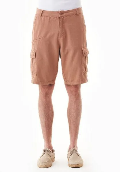 ORGANICATION ORGANICATION Cargo-Shorts aus Bio-Baumwolle, Dark hazelnut, – Produktbild 2 von 4