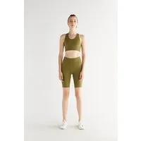 True North True North Damen Fit Shorts aus Bio-Baumwolle T1331, Olive-grün, – Produktbild 1 von 1