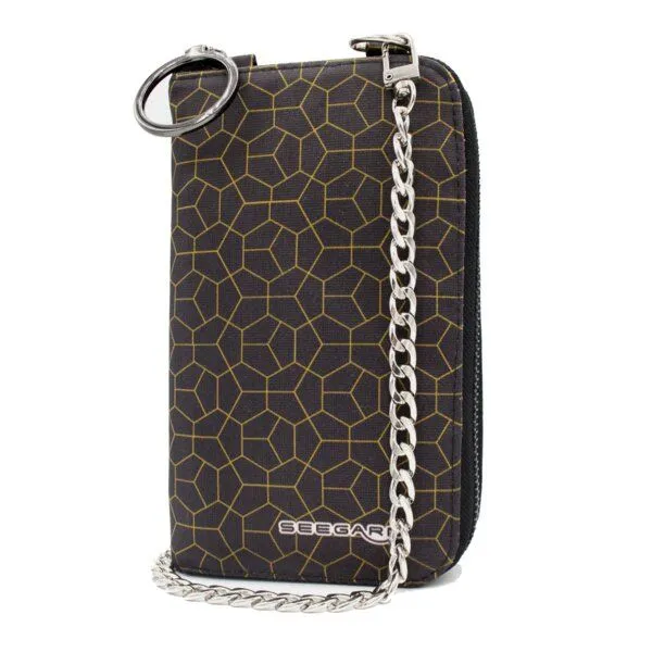 Seegarn Seegarn-Täschle / 2in1 Handy-Tasche und Geldbeutel (MB36), K1 - kette silber, – Produktbild 1 von 5