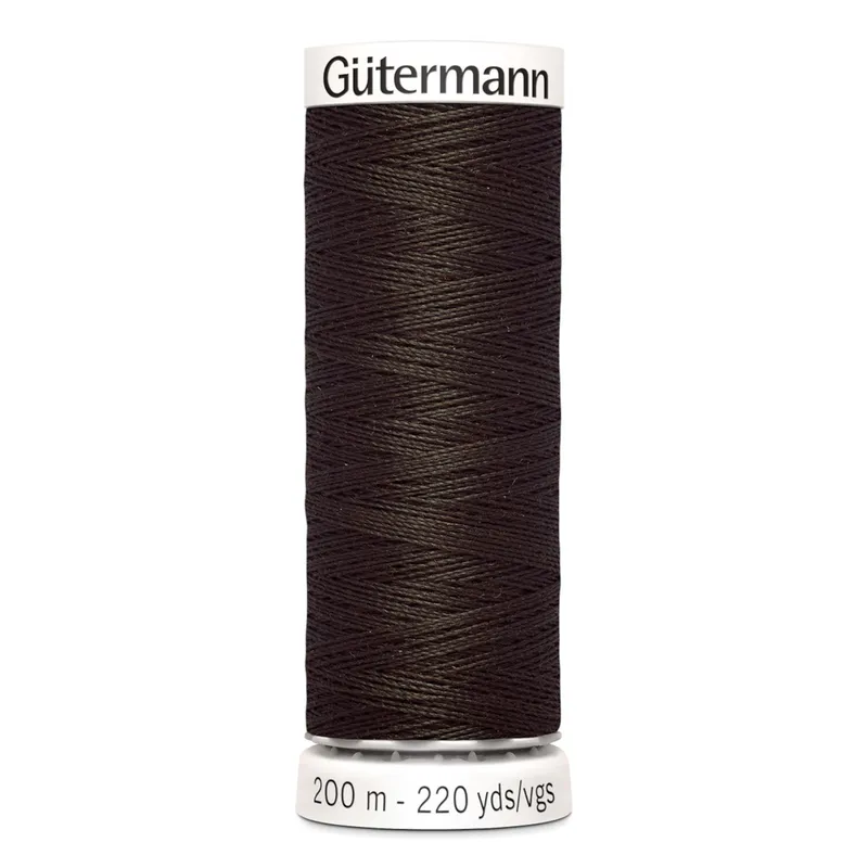 Gütermann Gütermann Allesnäher 200m 769 Dunkelbraun – Produktbild 1 von 1