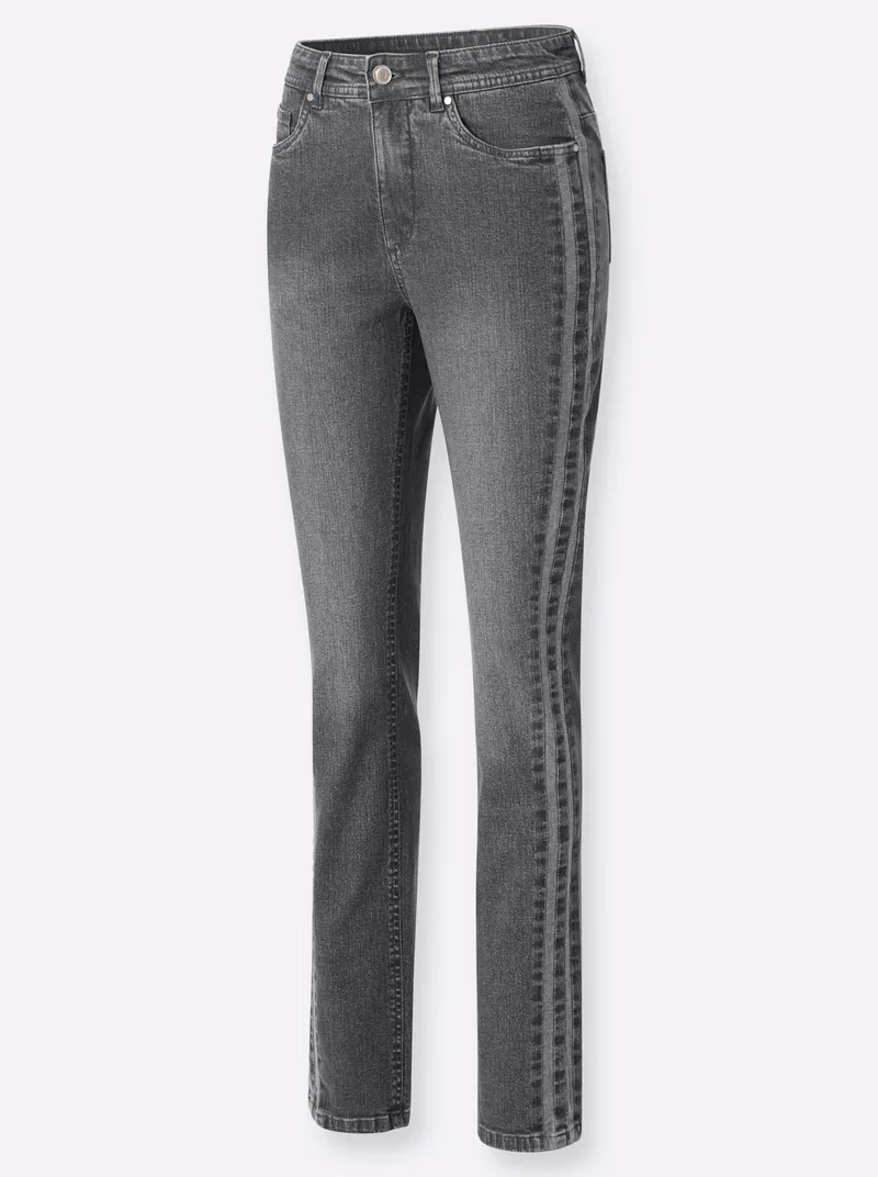 Witt Gerade Jeans, Anthrazit-grey-denim, – Produktbild 1 von 2